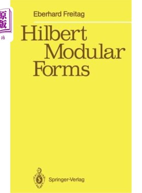 海外直订Hilbert Modular Forms 希尔伯特模形式