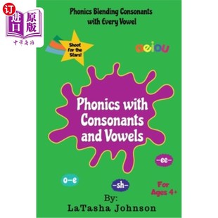 海外直订Phonics With Consonants and Vowels 有辅音和元音的自然发音