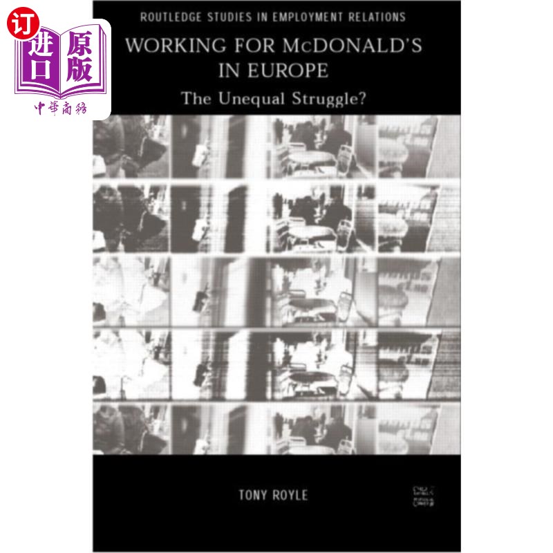 海外直订Working for McDonald's in Europe 在欧洲的麦当劳工作