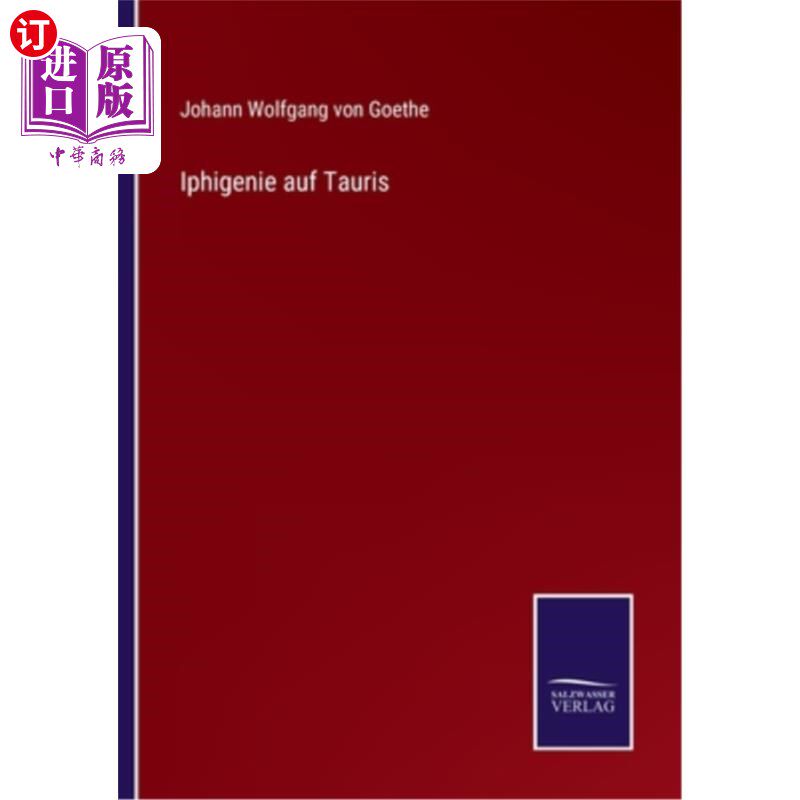 海外直订德语 Iphigenie auf Tauris 伊菲真尼演托瑞斯
