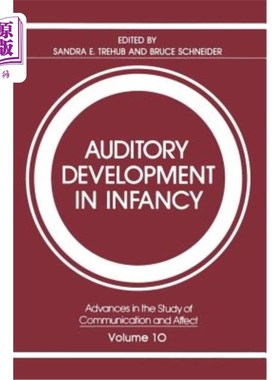 海外直订医药图书Auditory Development in Infancy 婴儿听觉发育