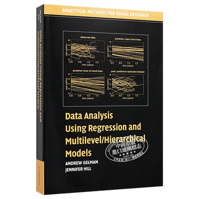 应用回归与多级 等级模型分析数据 英文原版 Data Analysis Using Regression and Multilevel Andrew Gelman【中商原版】