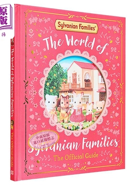 森贝儿家族官方指南 小鼻噶小鼻嘠 The World of Sylvanian Families Official Guide英文原版进口 儿童卡通动画精装绘本故事