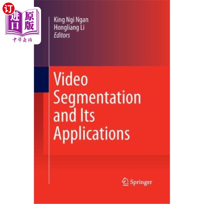 海外直订Video Segmentation and Its Applications 视频分割及其应用