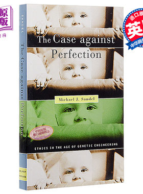预售 The Case against Perfection 英文原版 迈克尔·桑德尔 ：反对完美（《公正》作者的又一影响力作品）【中商原版】
