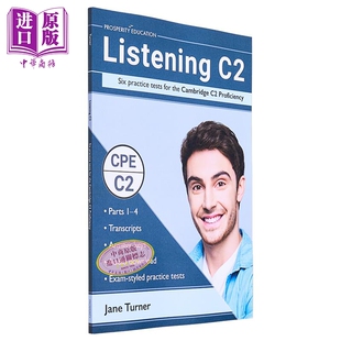 中商原版 Six for Proficiency Cambridge practice Listening 听力提升 剑桥CPE考试C2等级模拟练习测试2022 tests