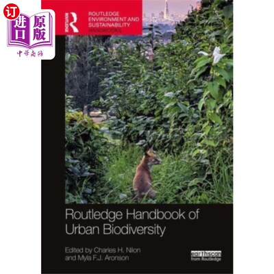 海外直订Routledge Handbook of Urban Biodiversity 劳特利奇城市生物多样性手册