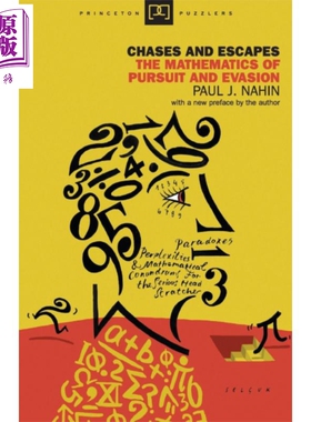 预售 追逐与逃避 追逐与逃避的数学 修订版 Chases and Escapes Mathematics 英文原版 保罗 纳辛 PAUL J NAHIN【中商原版】