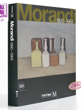 现货 Giorgio Morandi 1890-1964 进口艺术 莫兰迪1890-1964 Renato Miracco 自画像静物画风景画花卉画 艺术 Skira【中商原版】
