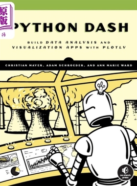 预售 Python可视化工具Dash 英文原版 Python Dash Christian Mayer【中商原版】