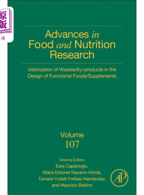 海外直订Valorization of Wastes/By-Products in the Design... 功能性食品/补充剂设计中废物/副产品的价值评估