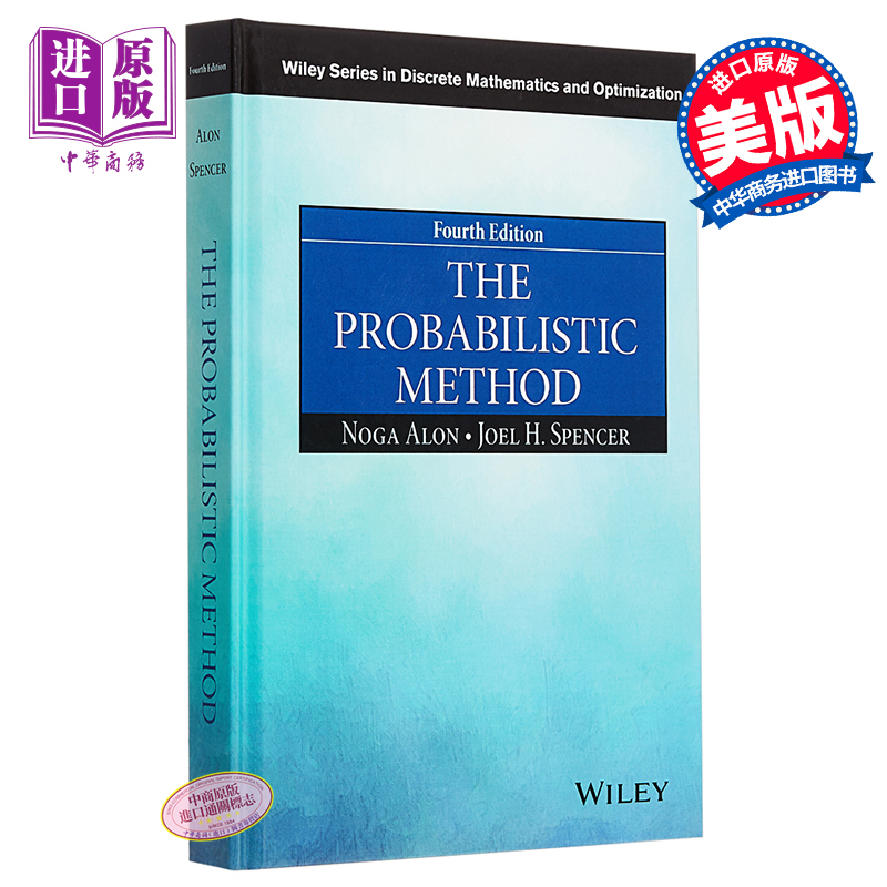 现货 The Probabilistic Method, Fourth Edition 英文原版 概率方法（第4版） Noga Alon【中商原版】
