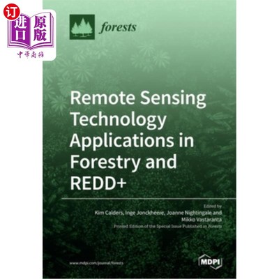 海外直订Remote Sensing Technology Applications in Forestry and REDD+ 遥感技术在林业和REDD+中的应用