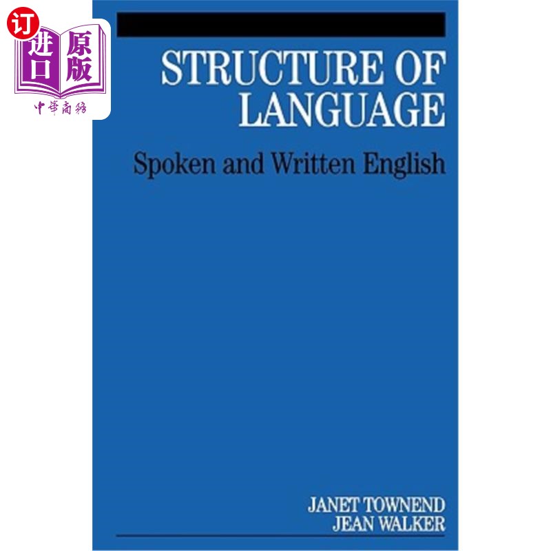 海外直订Structure of Language: Spoken and Written English 语言结构:英语口语和书面