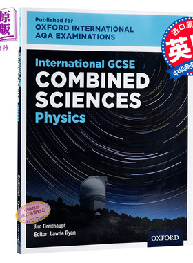 现货 【中商原版】国际联合科学院物理GCSE为牛津国际雅思考试 英文原版 International GCSE Combined Sciences Physics