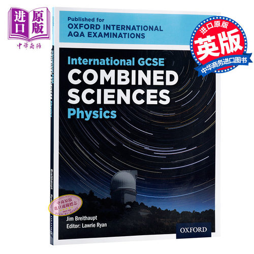 现货 【中商原版】国际联合科学院物理GCSE为牛津国际雅思考试 英文原版 International GCSE Combined Sciences Physics