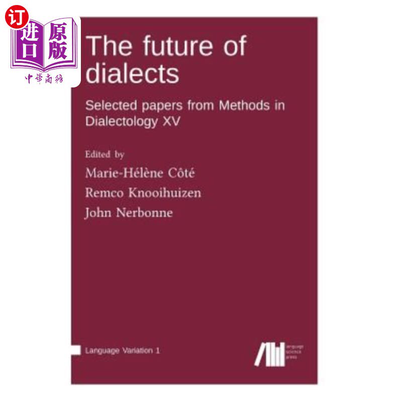 海外直订The future of dialects 方言的未来