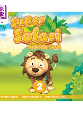 海外直订Super Safari Level 2 Activity Book 超级Safari二级活动书
