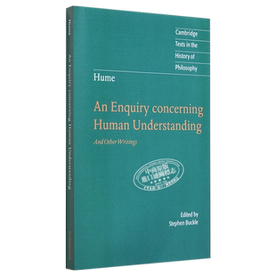 【中商原版】休谟：人类理智研究  英文原版 Hume: An Enquiry Concerning Human Understanding