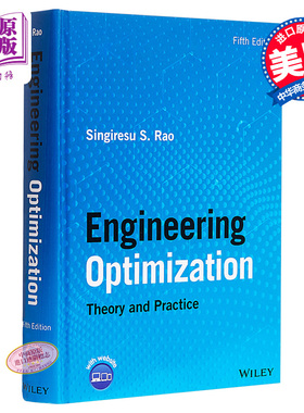 现货 Engineering Optimization: Theory and Practice 英文原版 工程优化：理论与实践（第5版） Singiresu Rao【中商原版】