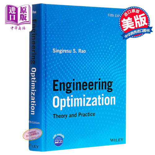 现货 Engineering Optimization: Theory and Practice 英文原版 工程优化：理论与实践（第5版） Singiresu Rao【中商原版】