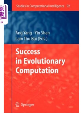海外直订Success in Evolutionary Computation 进化计算的成功