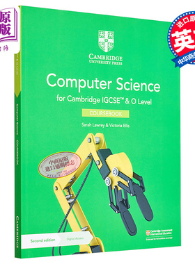 剑桥Cambridge IGCSE O-Level Computer Science Coursebook IGCSE/O-level计算机科学教材带数字访问【中商原版】