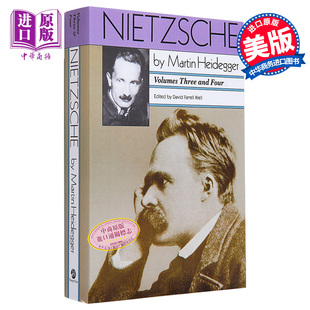 海德格尔 中商原版 Martin 卷3和卷4 马丁 Heidegger Volumes Nietzsche 哲学 尼采 3&4 形而上学 英文原版
