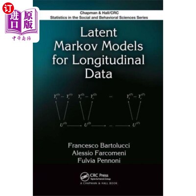 海外直订Latent Markov Models for Longitudinal Data 纵向数据的潜马尔可夫模型