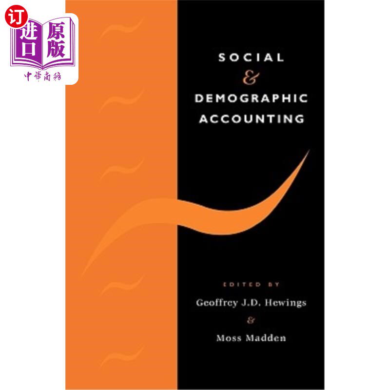 海外直订Social and Demographic Accounting 社会和人口统计会计