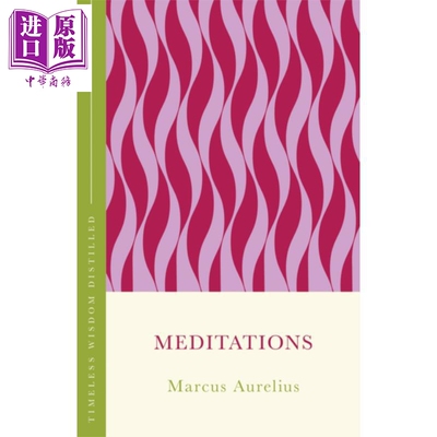 预售 沉思录 永恒智慧精粹 Meditations Timeless Wisdom Distilled 英文原版 Marcus Aurelius 哲学 斯多葛主义【中商原版】