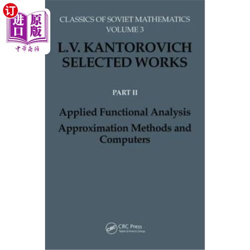海外直订Applied Functional Analysis. Approximation Methods and Computers: Applied Functi 应用功能分析。近似方法与计