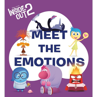 Disney Inside Out 2 Meet the Emotions 迪士尼头脑特工队 2 感受情绪 英文原版 皮克斯Pixar 儿童故事绘本图画书【中商原版