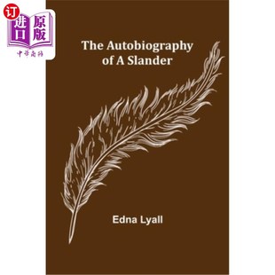 Autobiography 一个诽谤 Slander 自传 海外直订The