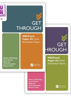 海外直订医药图书Get Through Mrcpsych Paper a: Mock Examination Papers, Two Volume Set 通过心理学论文a:模拟考试试卷