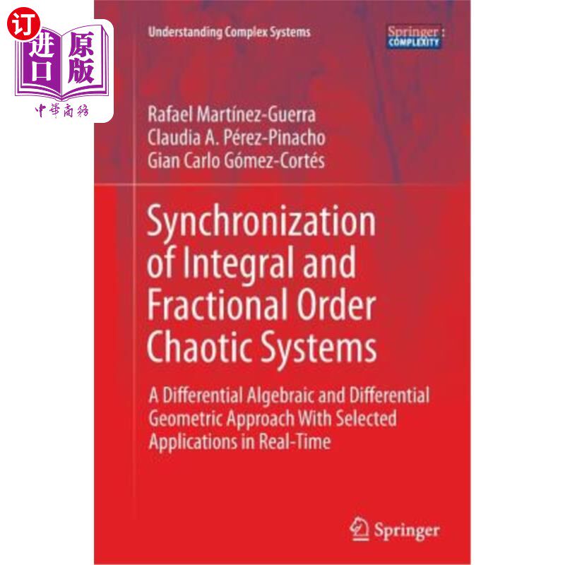 海外直订Synchronization of Integral and Fractional Order Chaotic Systems: A Differential 积分与分数阶混沌系统的同步
