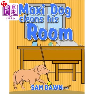海外直订Maxi Dog Cleans His Room Maxi Dog打扫他的房间