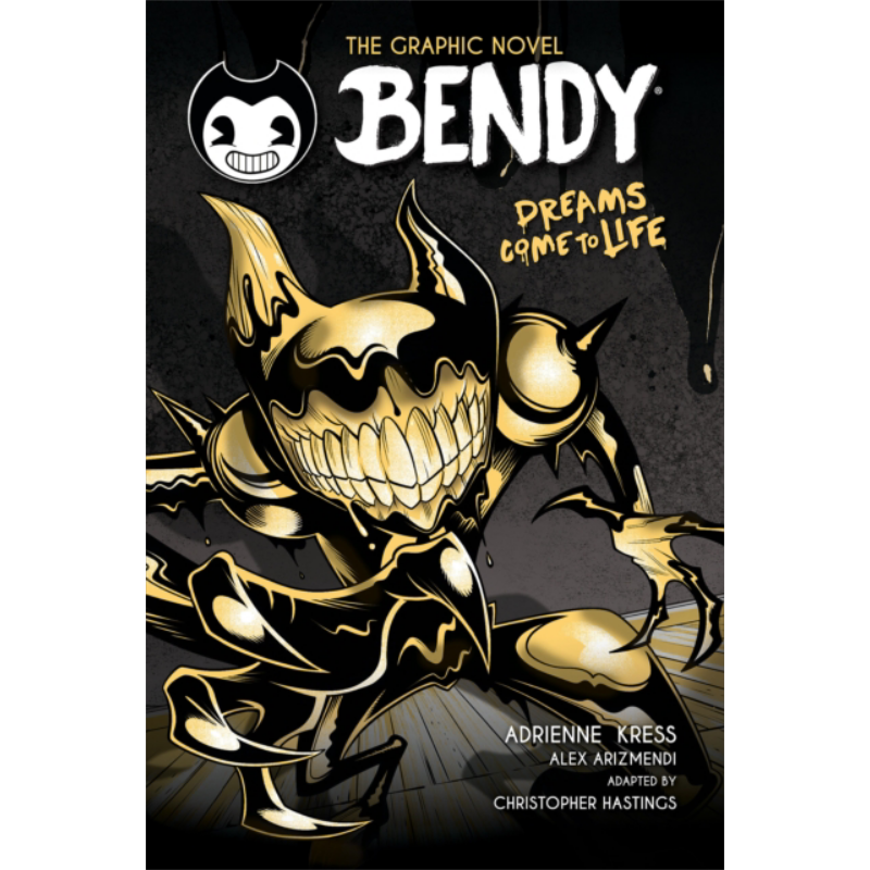班迪与油印机漫画书英文原版绘本小说梦想成真 Bendy and the Ink Machine Dreams Come to Life Graphic Novel 游戏周边