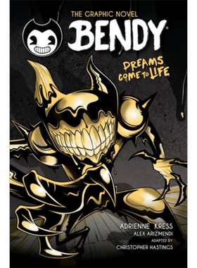 班迪与油印机漫画书英文原版绘本小说梦想成真 Bendy and the Ink Machine Dreams Come to Life Graphic Novel 游戏周边
