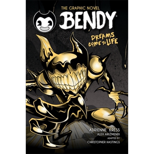 预售 班迪与油印机绘本小说1 梦想成真 英文原版 Dreams Come to Life Bendy Graphic Novel1 Adrienne Kress【中商原版】
