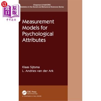 海外直订Measurement Models for Psychological Attributes 心理属性测量模型