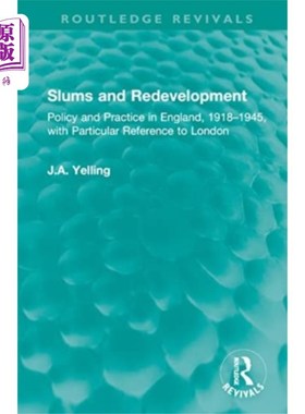 海外直订Slums and Redevelopment 贫民窟及重建