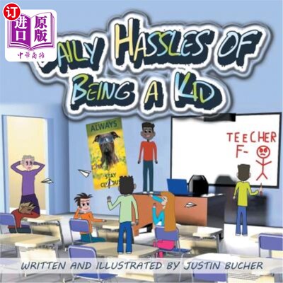 海外直订Daily Hassles of Being a Kid 小时候每天的烦恼