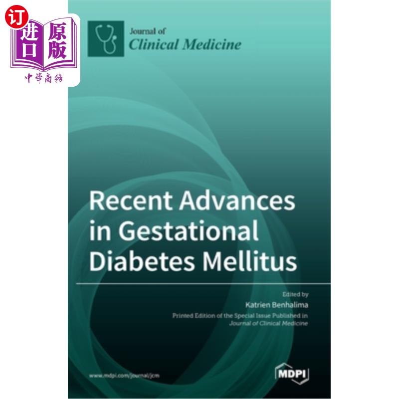 海外直订医药图书Recent Advances in Gestational Diabetes Mellitus 妊娠期糖尿病的研究进展