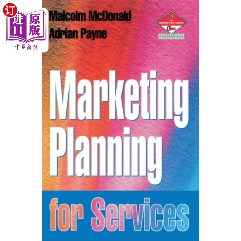 海外直订Marketing Planning for Services 服务营销策划
