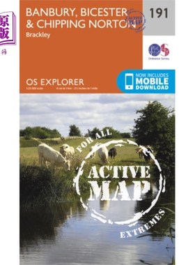 海外直订Banbury, Bicester and Chipping Norton 班伯里，比斯特和奇平诺顿