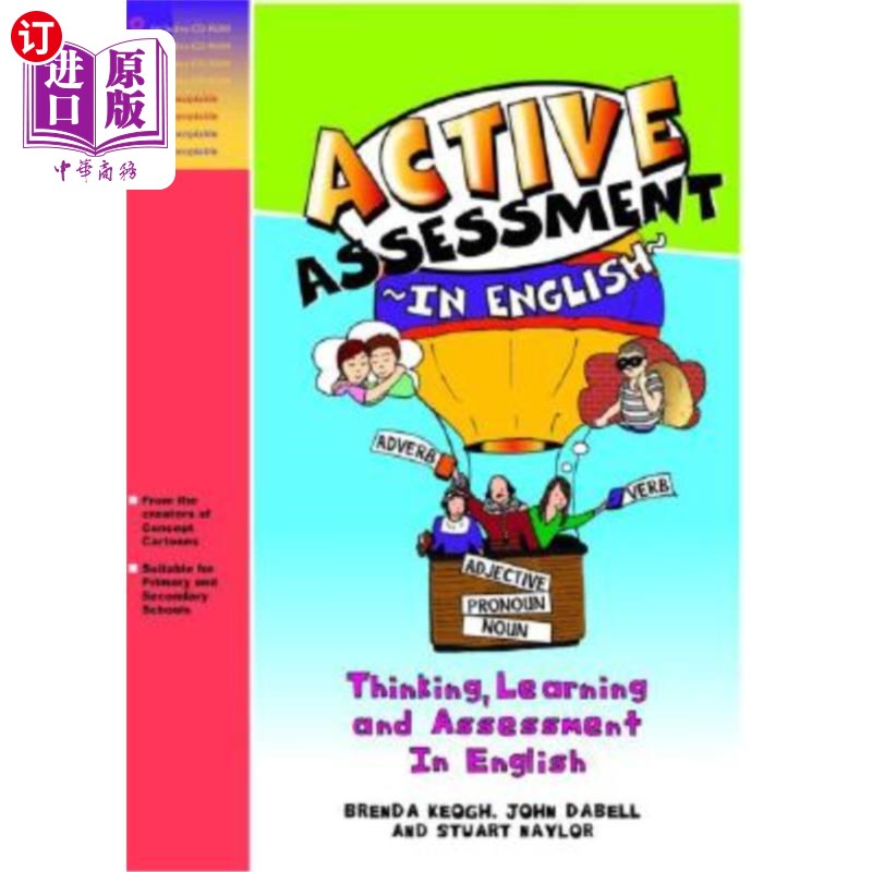 海外直订Active Assessment in English: Thinking Learning and Assessment in English [With 英语主动评价:思维学习与英