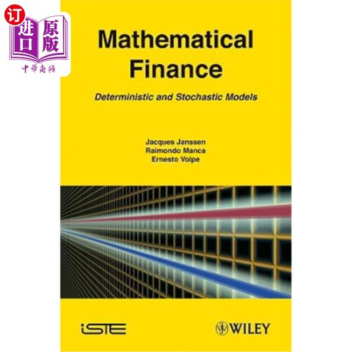 海外直订Mathematical Finance: Deterministic and Stochastic Models 数学金融:确定性和随机模型
