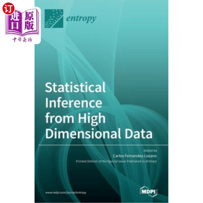 海外直订Statistical Inference from High Dimensional Data 高维数据的统计推断
