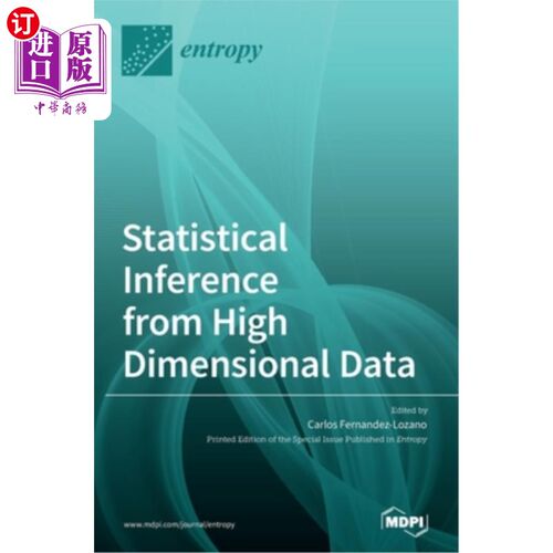 海外直订Statistical Inference from High Dimensional Data 高维数据的统计推断